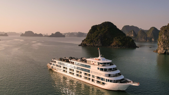 Vietnam Halong Bay 1-day tour[Business Luxury Super Cruise|Private private charter transfer|All-inclusive price