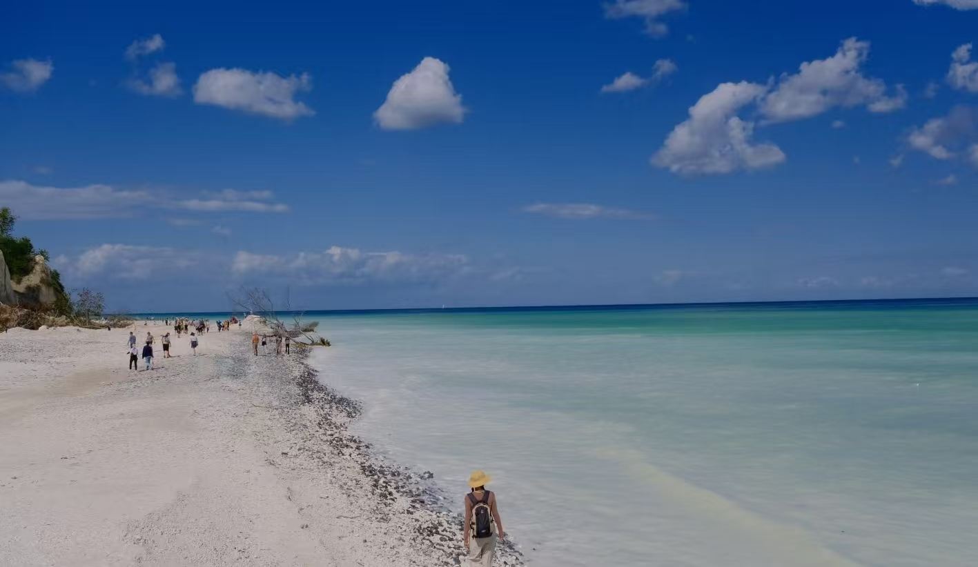 丹麥-默恩崖|壯美白堊紀地層-白色懸崖牛奶海-可定制