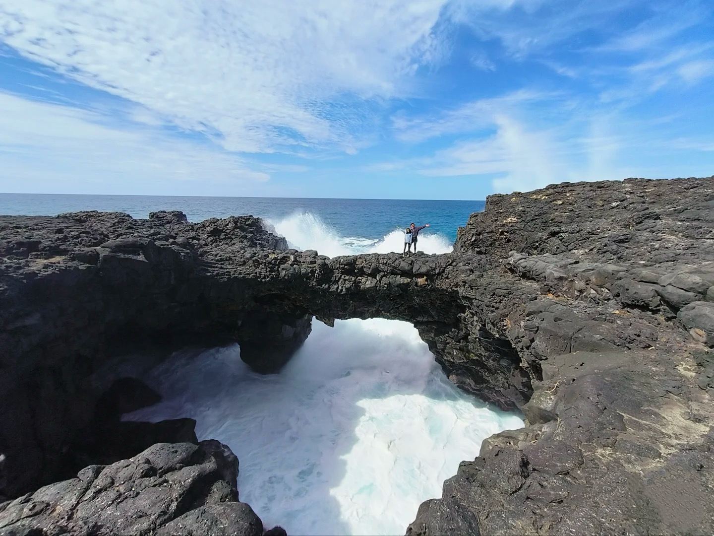 模里西斯|南部自然橋四驅車冒險2小時+藍灣玻璃底船浮潛+午餐
