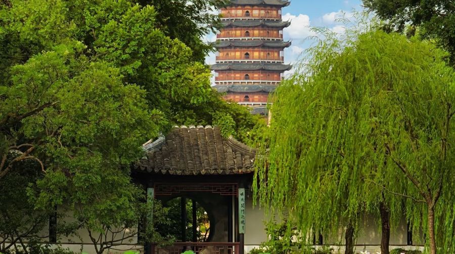 拙政園精緻講解（不包括入場門票）+姑蘇水上游+盤門一日遊