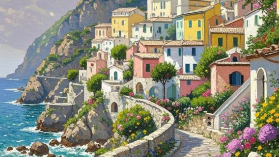 義大利-索倫托-阿馬爾菲海岸線-波西塔諾|浪漫南意|可客製化