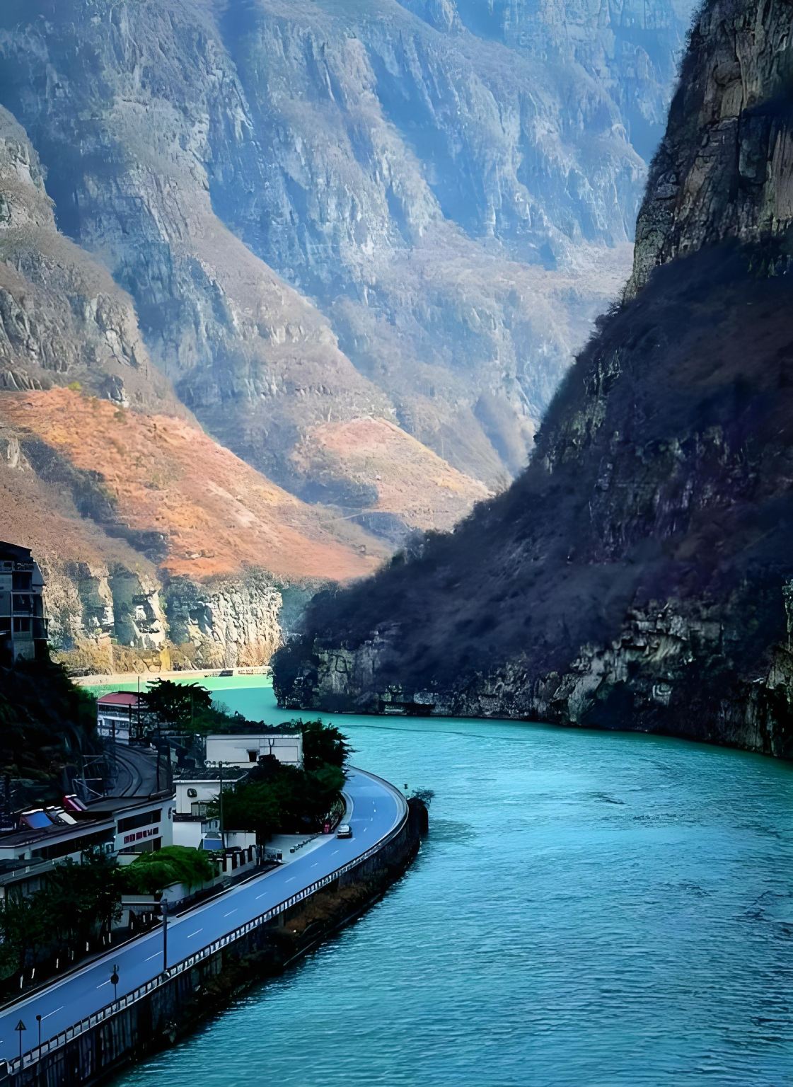 Chengdu round-trip: Dingmugou Grand Canyon + Xiaofeishui Waterfall (Cliff Walkway)|Ground fissure|Canyoning