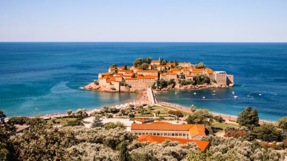 Mogren beach + Perast, Montenegro + Old Town day tour