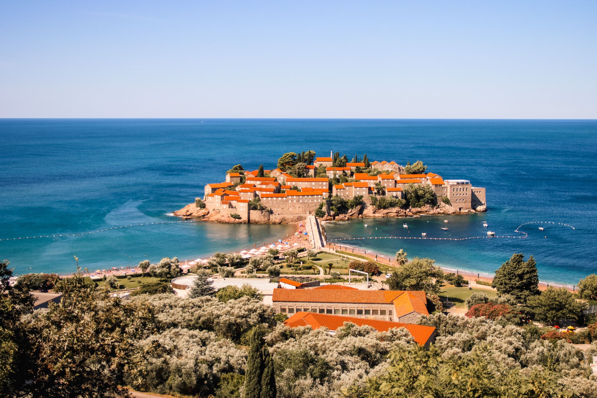 Mogren beach + Perast, Montenegro + Old Town day tour