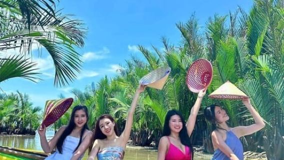 Da Danang: tour nella foresta di cocco e in barca con pranzo