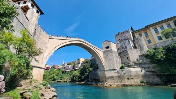 Ab Split oder Trogir: Mostar & Kravica-Wasserfall Gruppentour