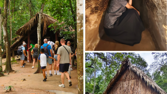 Charter esclusivo da Ho Chi Minh City | Tour di un giorno ai tunnel di Cu Chi e al fiume Mekong in Vietnam
