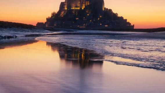 Mont Saint-Michel + Abbey 1-day tour from Paris, France|Chinese or English optional|Paris Curated Routes