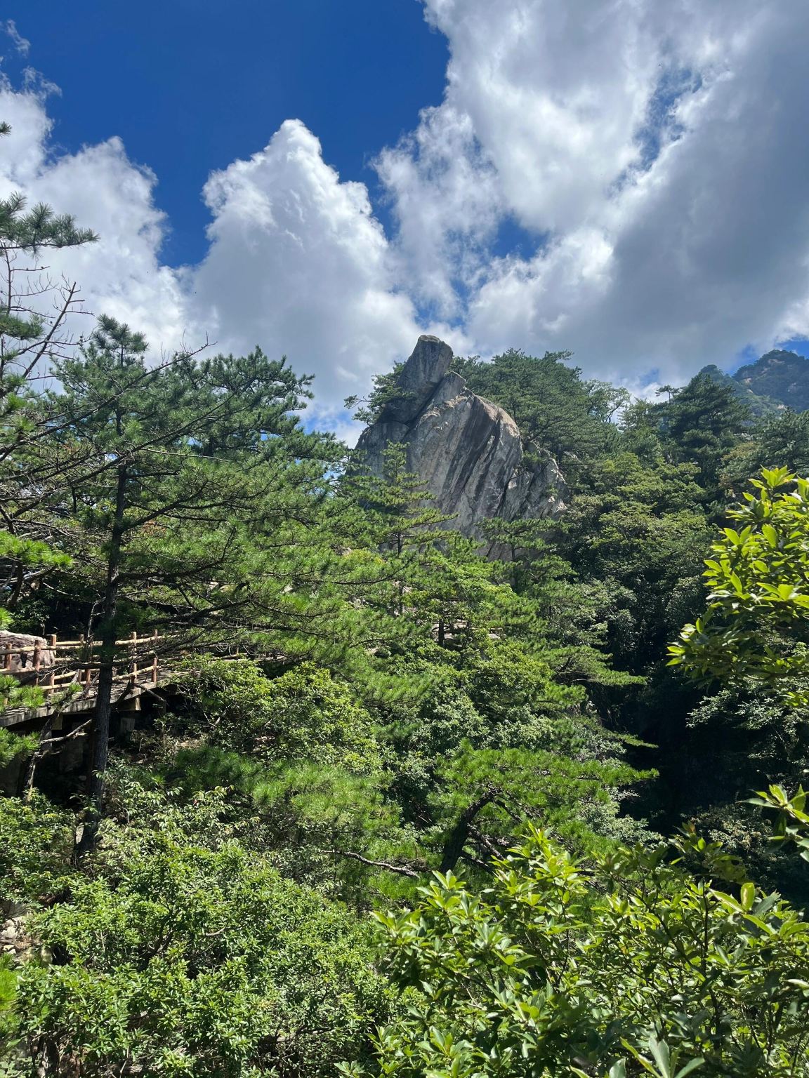 1-day private charter tour to Tiantangzhai Scenic Spot, Jiuying Waterfall, and General Rock in Luotian County, Huanggang with Chinese-English service available