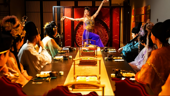 Shanghai Shuyanfu Private Dining Room • Immersive Experience of an Ancient Imperial Banquet (Exclusive Private Room + Immersive Recreation of Imperial Luxury + Classical Music and Dance)