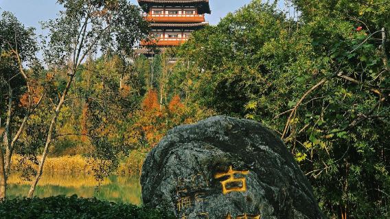 쓰촨 쑤이닝 성련섬+송자박물관+관음고리+용봉고진(룽펑구전) 당일 치기 여행 영어 서비스