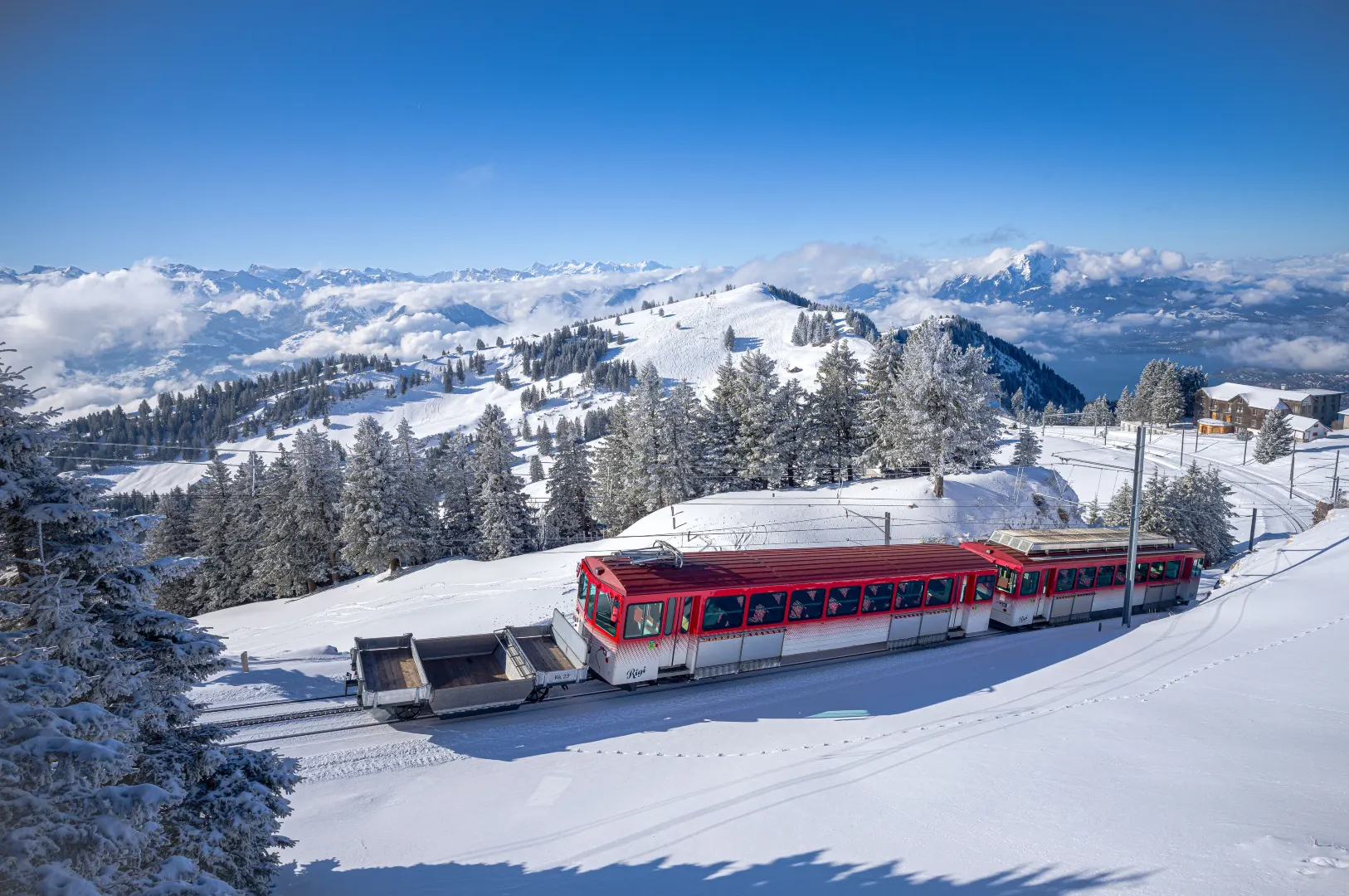 [Departing from Zurich - Lucerne] + Rigi Guided Tour + [English Bus Join-in Tour]