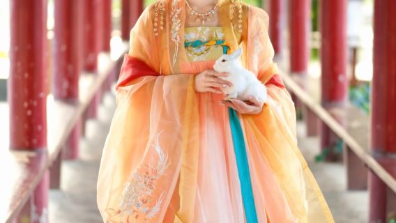 杭州中國傳統服飾正版古風漢服+上門妝造體驗