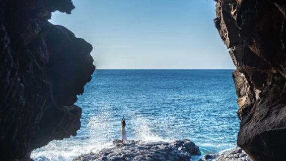 Excursion d'une journée en voiture avec chauffeur à l'Île Maurice : Baie du Cap, Montagne du Morne et Blue Bay
