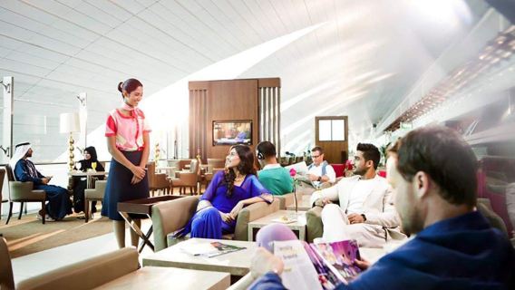 Perkhidmatan Lounge VIP Marhaba di Lapangan Terbang Antarabangsa Dubai