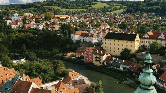 Berlepas dari Prague | Lawatan Panorama Český Krumlov | Bandar CK Seperti dalam 'Flowers Over Boys' | Pemandu Pelancong Berbahasa Cina