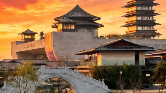 Privat dagsrejse fra Yangzhou til Storkanalens Museum + Slanke Vest-sø + He-haven + Guandong-gaden + Pishi-gaden
