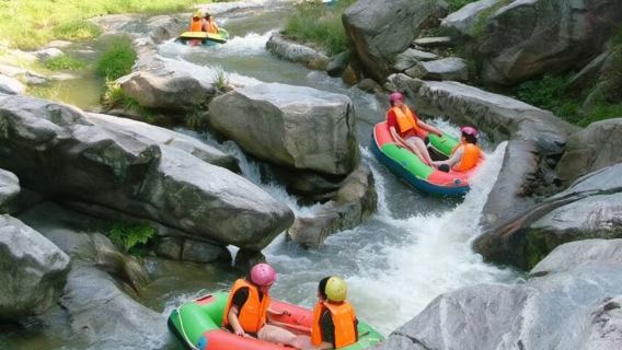 [Arung Jeram Pertama di Hutan China Tengah] Lawatan Sehari Arung Jeram Ngarai Bisheng, Huanggang