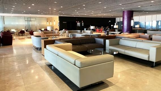 VIP lounge pass at Málaga Airport in Spain (transit/waiting/rest/dining buffet)|Business travel