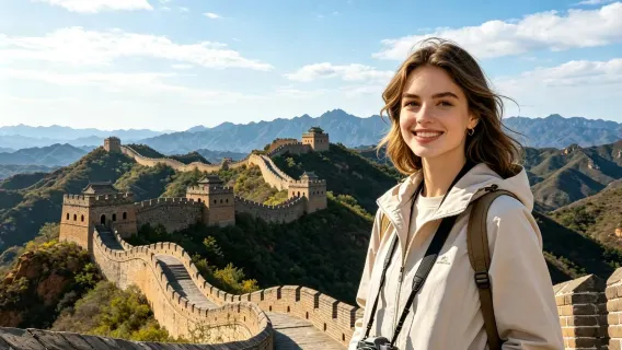 Jinshanling Great Wall Day Trip & No Shopping, Entrance Fee Included, Bilingual (Chinese and English), Private Tour Available