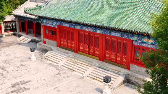 Tianjin: Livebankettframträdande på Zhuangwang Mansion