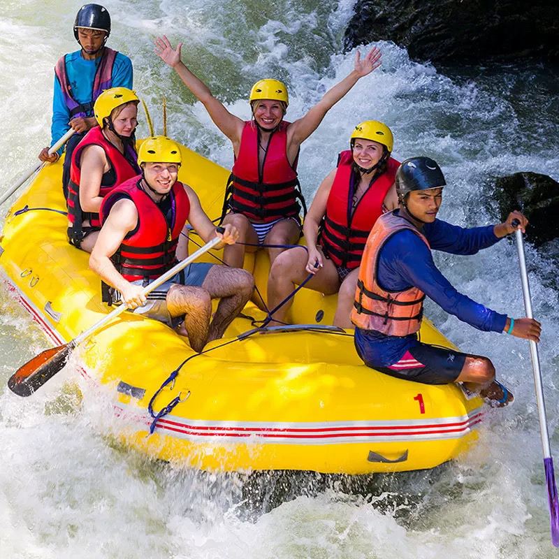Le' Rafting 1-day tour - kayaking|ATV, elephant riding, and zip-lining|A day of nonstop fun