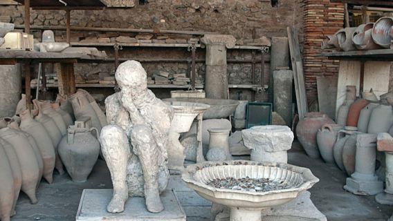 Pompei, Ercolano e Vesuvio: biglietti salta fila + andata e ritorno da Pompei
