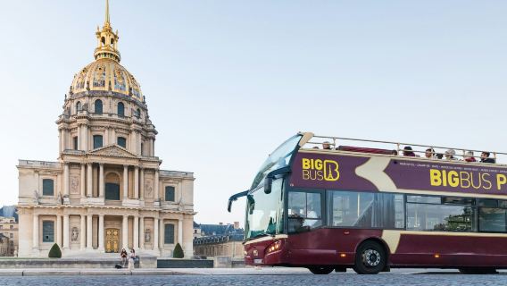 Big Bus Paris: Hop-on Hop-off Tour + Seine River Cruise