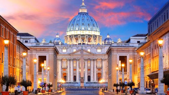 Vatican, Colosseum, Roman Forum & St. Peter's Basilica: Entry + Public Transport
