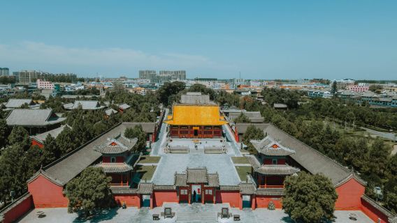 Mausoleo de Taihao Fuxi + Ciudad natal de Laozi/Zhoukou + Sin tours en viaje organizado, guía profesionales / tour privado