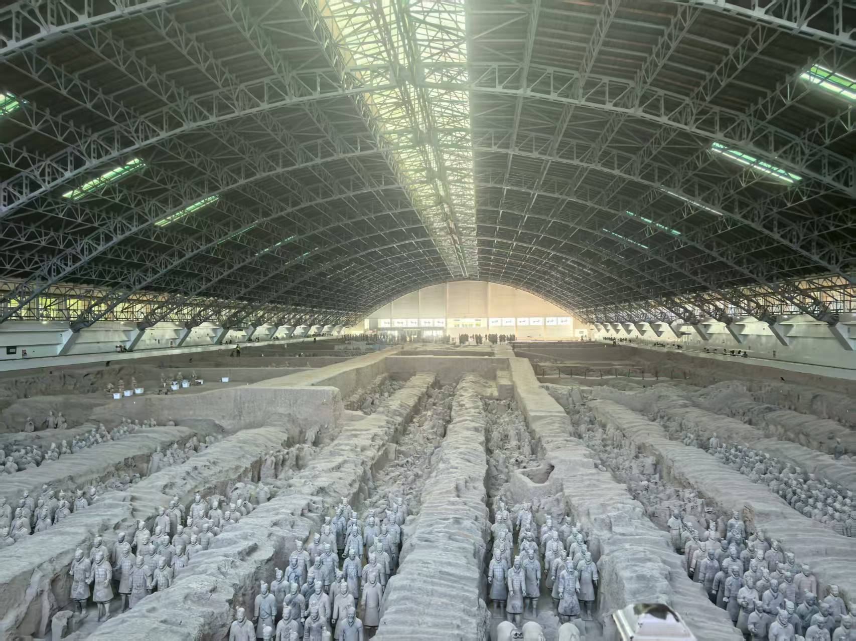 1-day tour of Emperor Qinshihuang's Terracotta Warriors Museum with English-speaking guide (join-in tour)