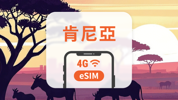肯尼亞 eSIM | 可用ChatGPT | 1-30天超多套餐可選 | 即買即用 | QR Code
