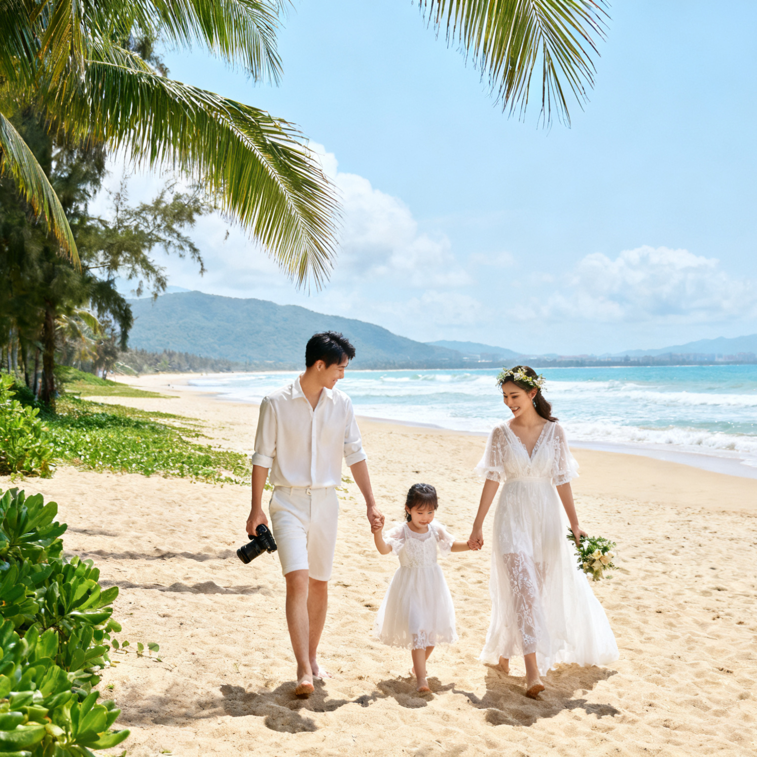 Wanning Shenzhou Peninsula servizio fotografico di viaggio[Servizi fotografici per famiglie, coppie, amiche e bambini, sessioni fotografiche durante i viaggi in famiglia]