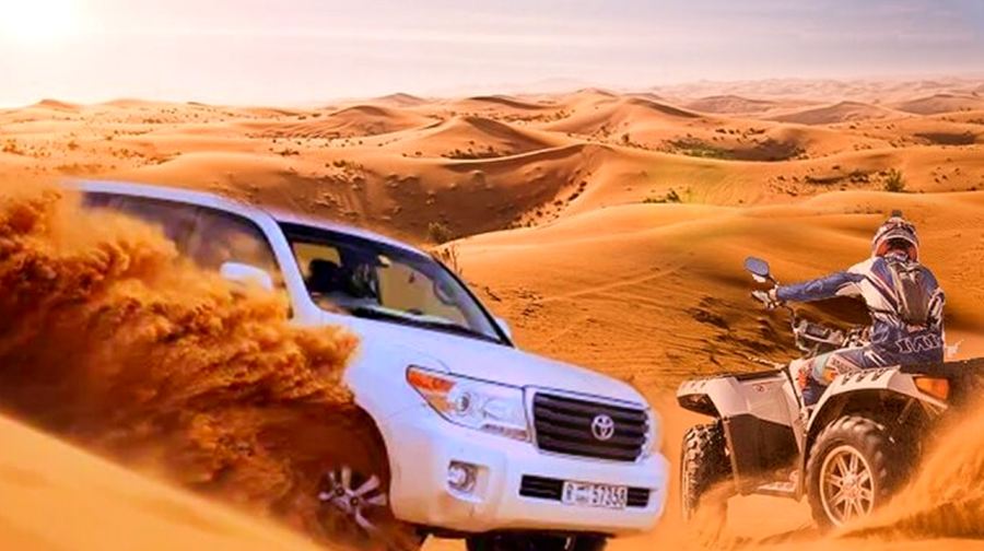 【杜拜沙漠營地體驗沖沙】紅沙沖沙/接送/日落/騎駱駝/阿拉伯自助晚餐/手繪/表演-普通/VIP/夏日冷氣區可選