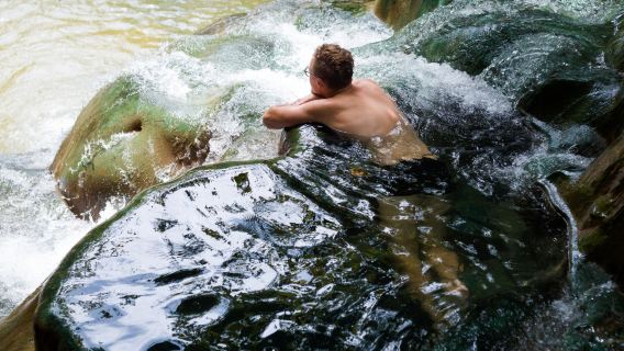 One Day Trip in Krabi: Emerald Pool, Hot Spring Waterfall, and Tiger Cave Temple