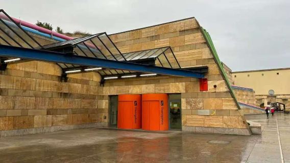 Rose Stone Park + Kunstmuseum Stuttgart + State Gallery of Stuttgart + Lake Esch