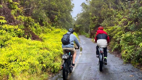 Hawaii-Volcanoes-Nationalpark: E-Fatbike-Verleih