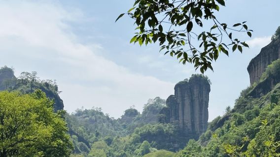 【保證有竹筏+觀光票】武夷山九曲溪漂流+天遊峰+武夷宮+品茶