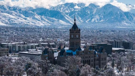 美國鹽湖城聖殿廣場+猶他州議會大廈+天空之境【定制包車】
