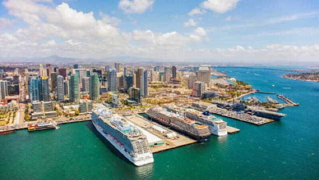 1-day tour to Port of San Diego + Unconditional Surrender + Balboa Park + La Jolla Shores Park