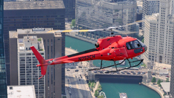 Experiencia de vuelo turístico en helicóptero por el centro de Chicago, EE. UU. (opciones de vuelo de 10 a 20 minutos)