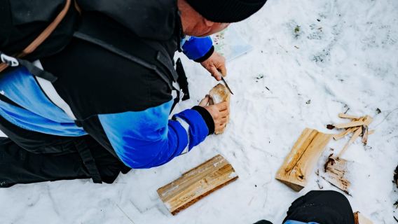 Luleå : Nordic Winter Skills - 3 hours including lunch