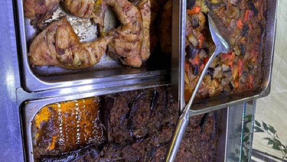 Traditional Albanian Meal at Bukë Kripë e Zemër, Tirana