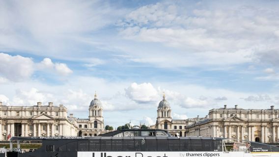London: 1-DayUber Boat Hop-on Hop-off Pass + Painted Hall Entry