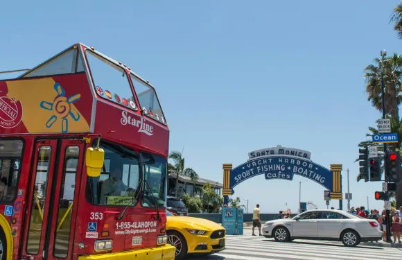 洛杉磯城市觀光：隨上隨落觀光巴士之旅