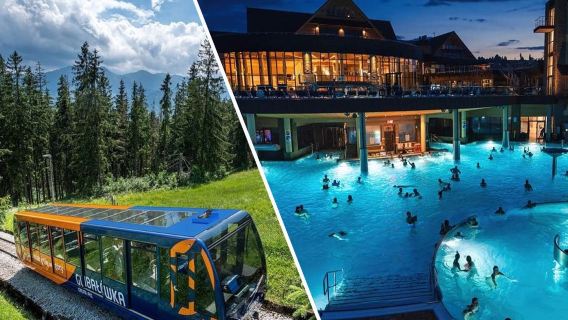 Zakopane: Thermal Bath, Tasting and Gubalowka Funicular Day Trip from Krakow