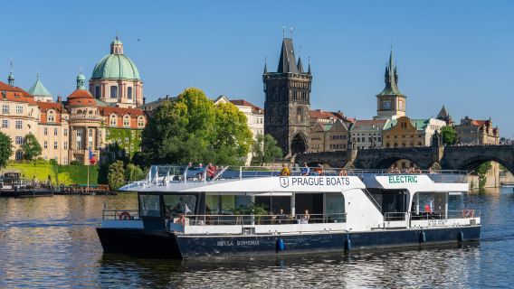 City Sightseeing Prague: Hop-on Hop-off Bus Tour + River Cruise