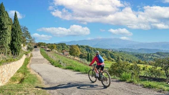 E-bike adventure in Chianti with lunch and two wine tastings