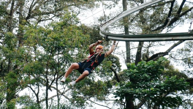 Chiang Mai : Zipline Longest and Roller Coaster Adventures with Options of 21, 33 or 35 Platform