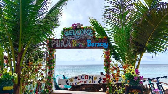 Boracay: Puka Beach Walk and Coral Garden Snorkeling one-day tour |BBQ lunch